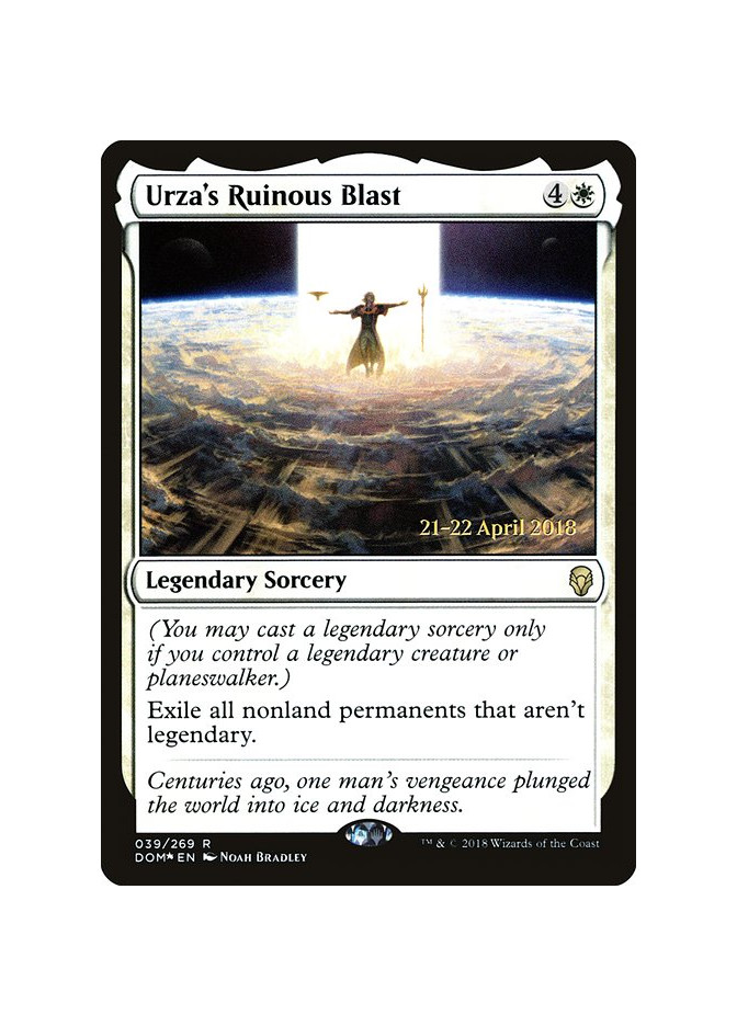 Urza's Ruinous Blast - Foil
