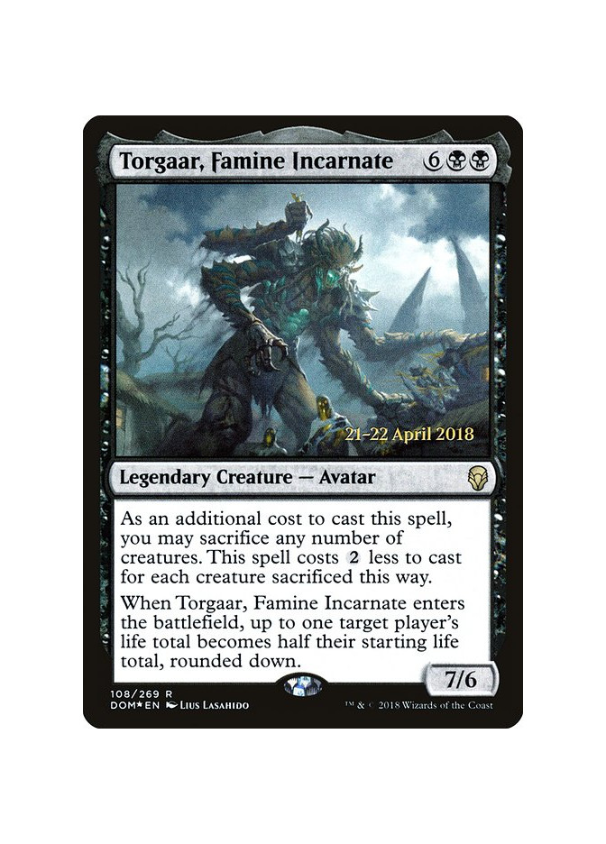 Torgaar, Famine Incarnate - Foil