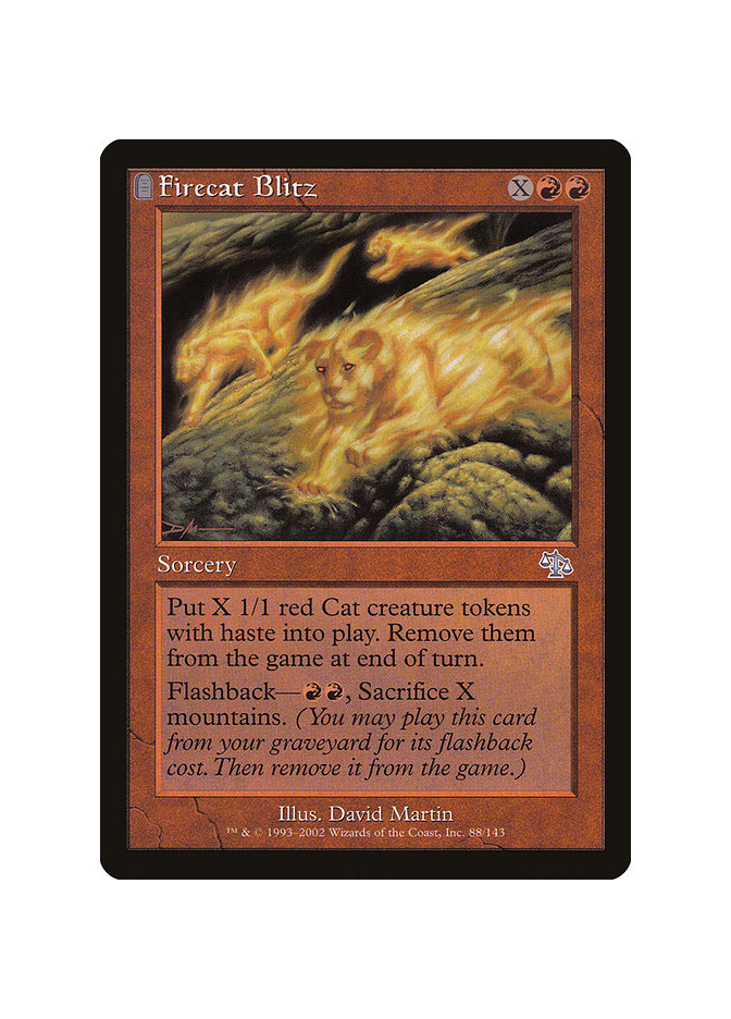 Firecat Blitz - Foil