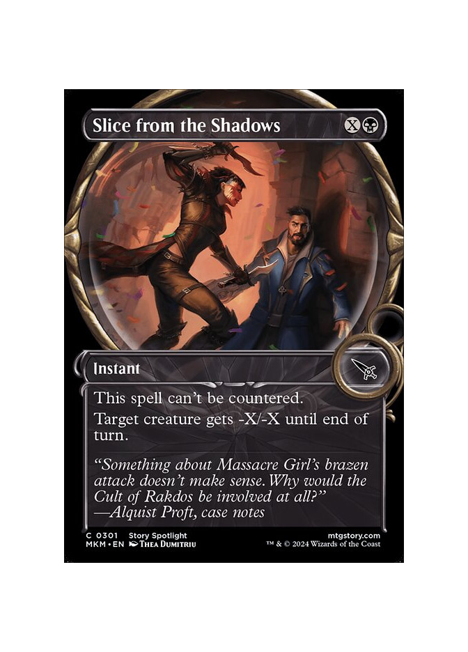Slice from the Shadows - Foil