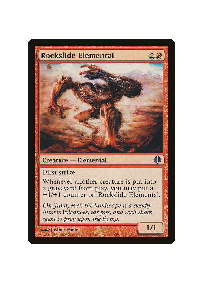 Rockslide Elemental - Foil