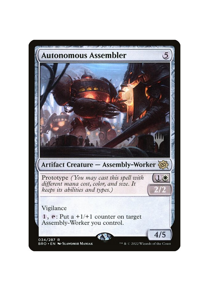 Autonomous Assembler