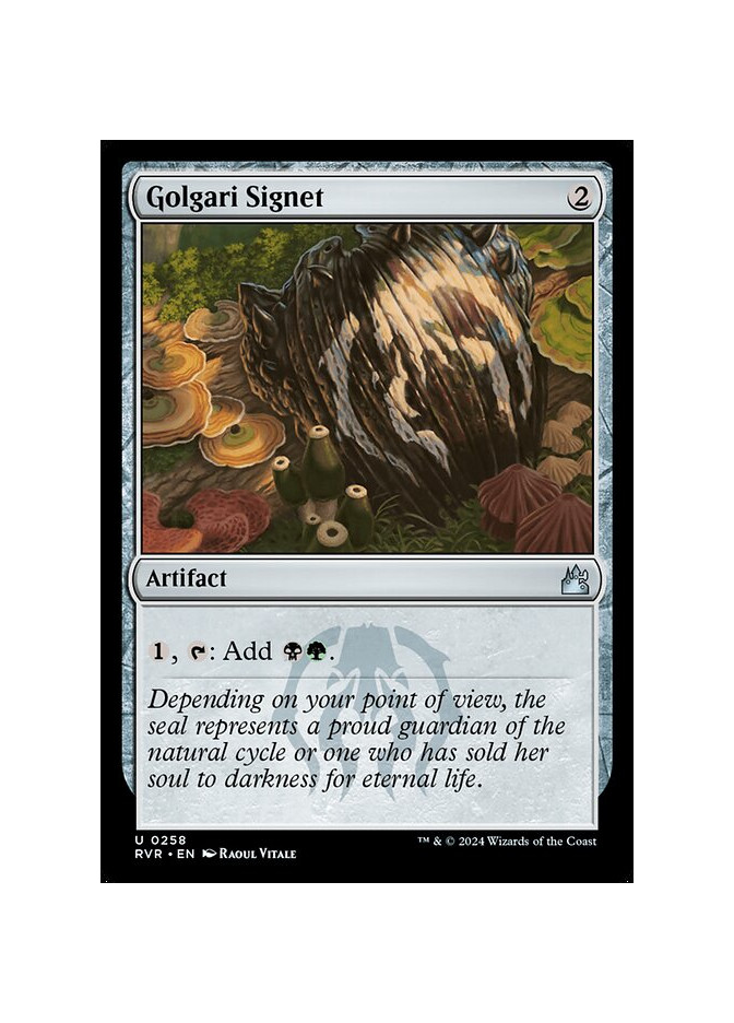 Golgari Signet - Foil