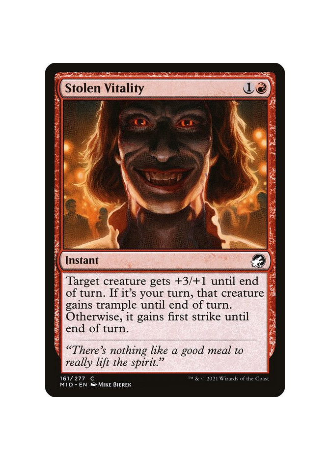 Stolen Vitality