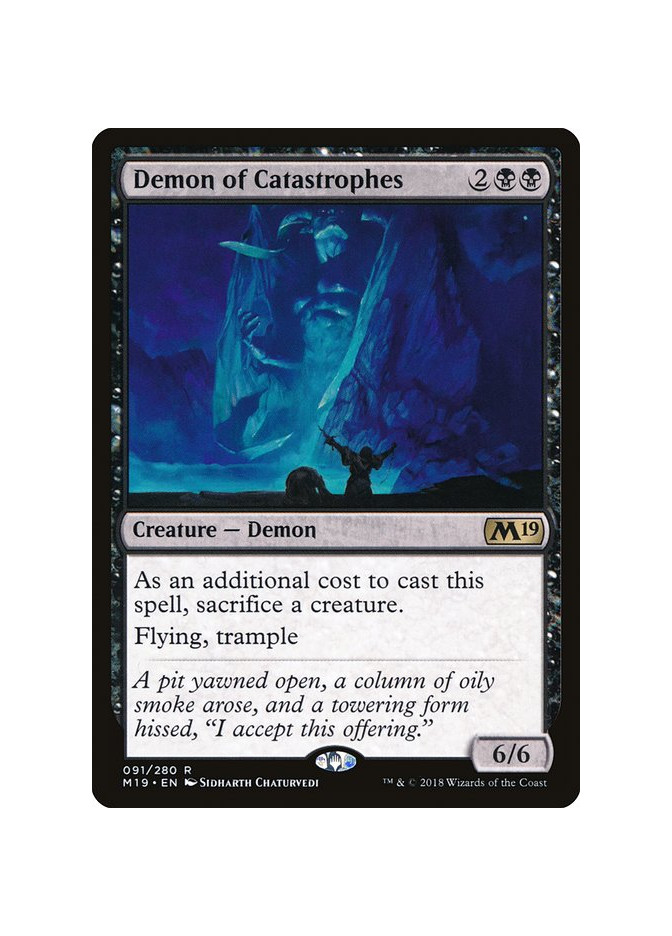 Demon of Catastrophes - Foil