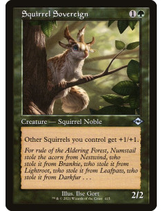 Squirrel Sovereign - Foil
