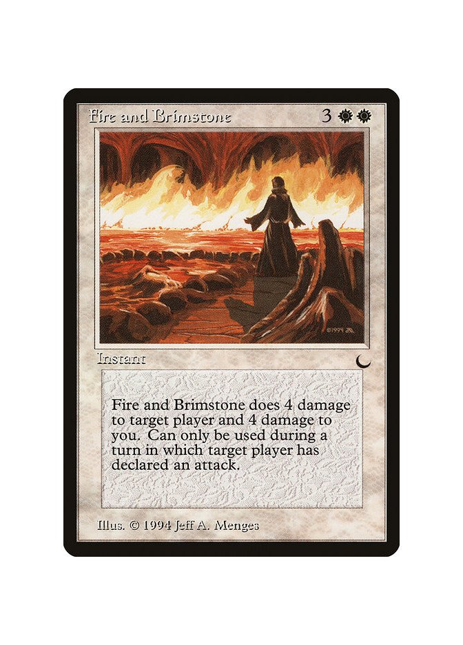 Fire and Brimstone