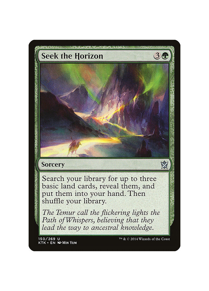 Seek the Horizon - Foil