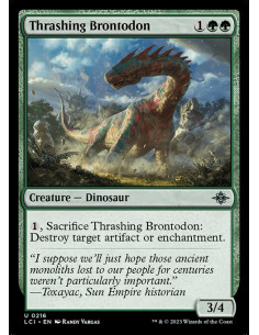 Thrashing Brontodon