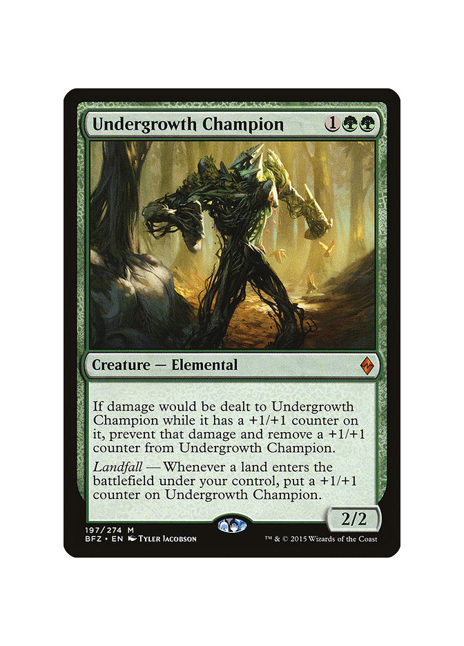 Undergrowth Champion - Foil