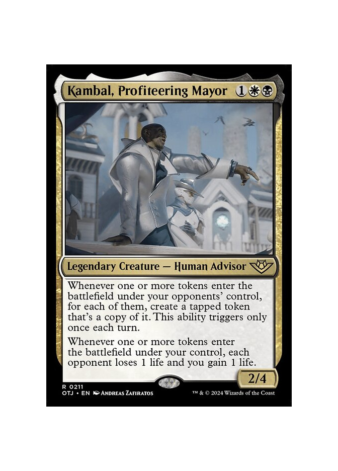 Kambal, Profiteering Mayor