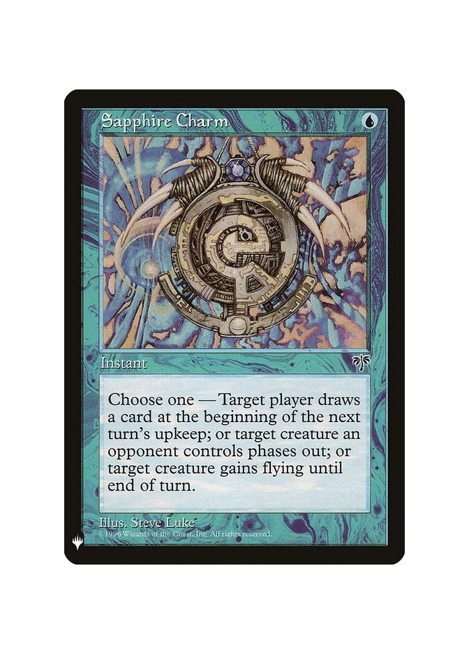 Sapphire Charm