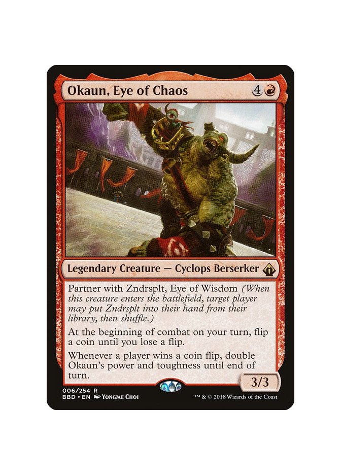 Okaun, Eye of Chaos - Foil