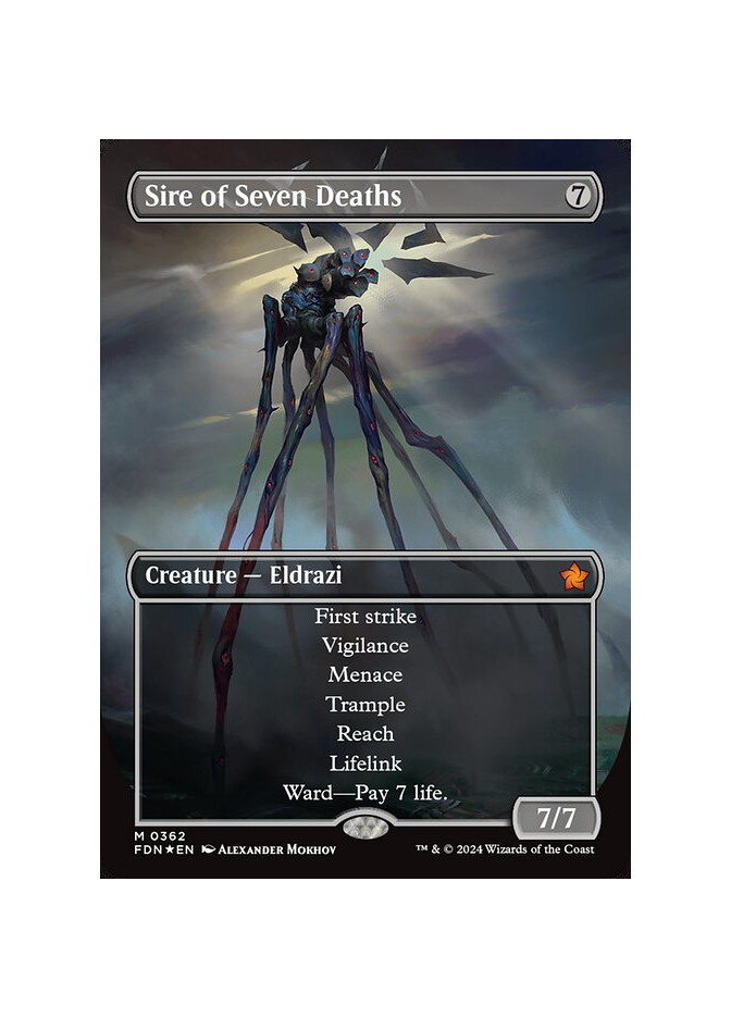 Sire of Seven Deaths - Foil