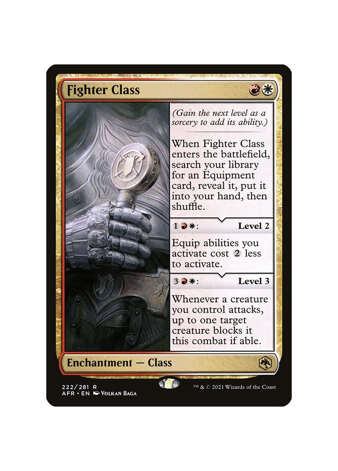 Fighter Class - Foil
