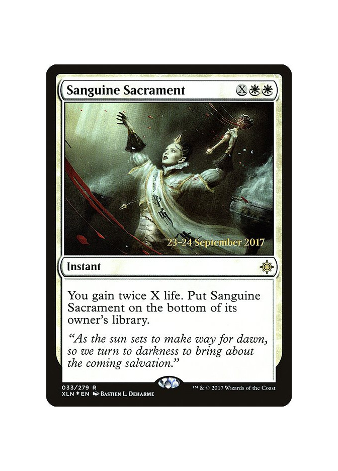 Sanguine Sacrament - Foil