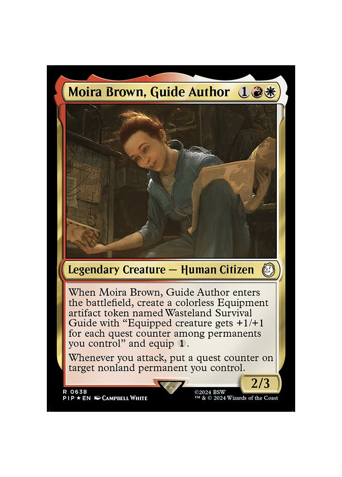 Moira Brown, Guide Author - Foil