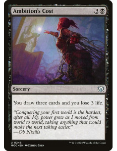 Ambition's Cost