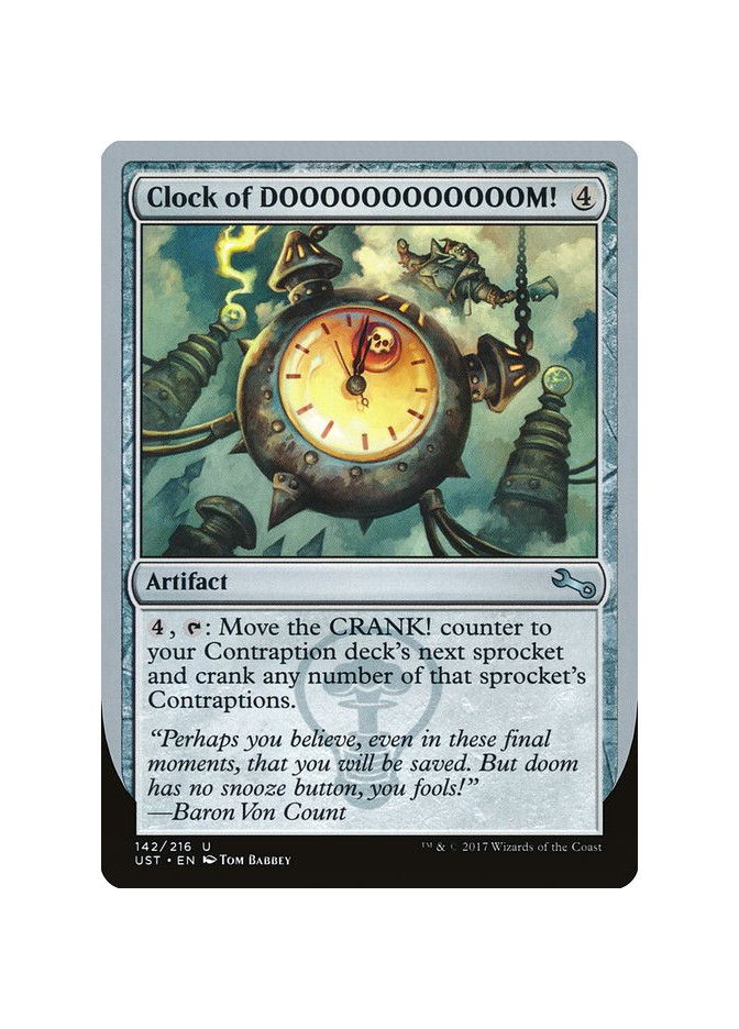 Clock of DOOOOOOOOOOOOM! - Foil