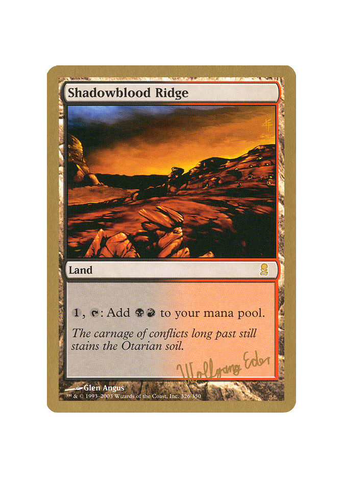 Shadowblood Ridge