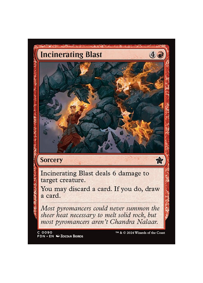 Incinerating Blast
