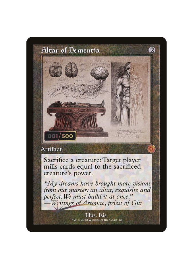 Altar of Dementia - Foil
