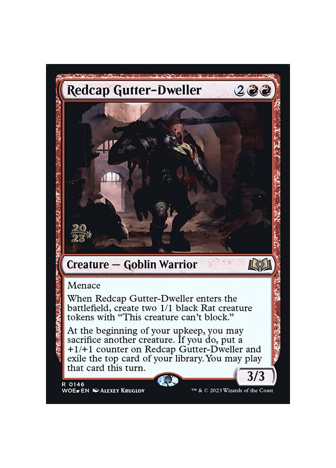 Redcap Gutter-Dweller - Foil