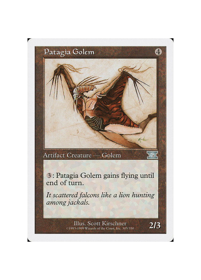 Patagia Golem