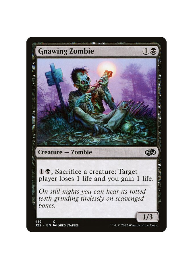 Gnawing Zombie