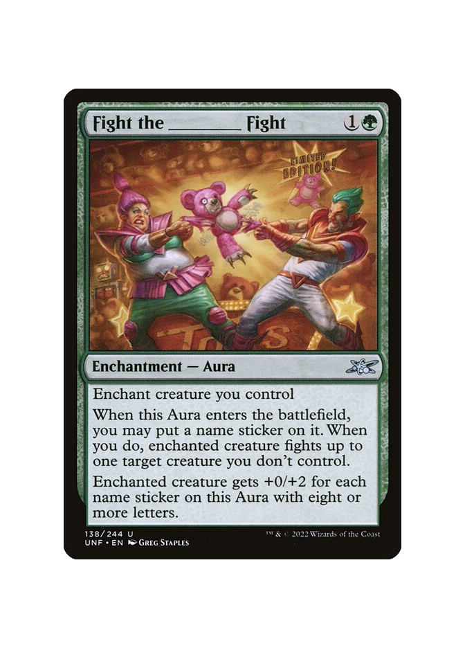 Fight the _____ Fight - Foil