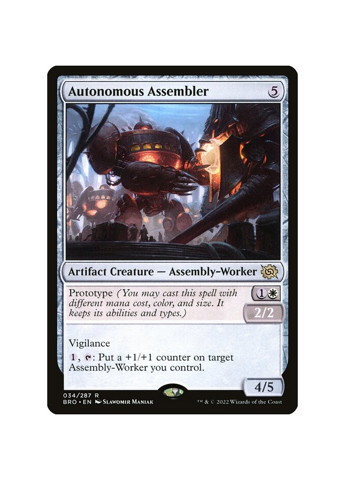 Autonomous Assembler
