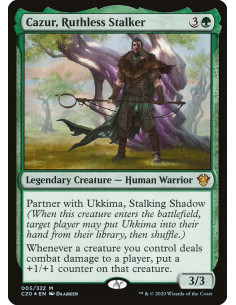Cazur, Ruthless Stalker - Foil