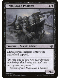 Unhallowed Phalanx - Foil