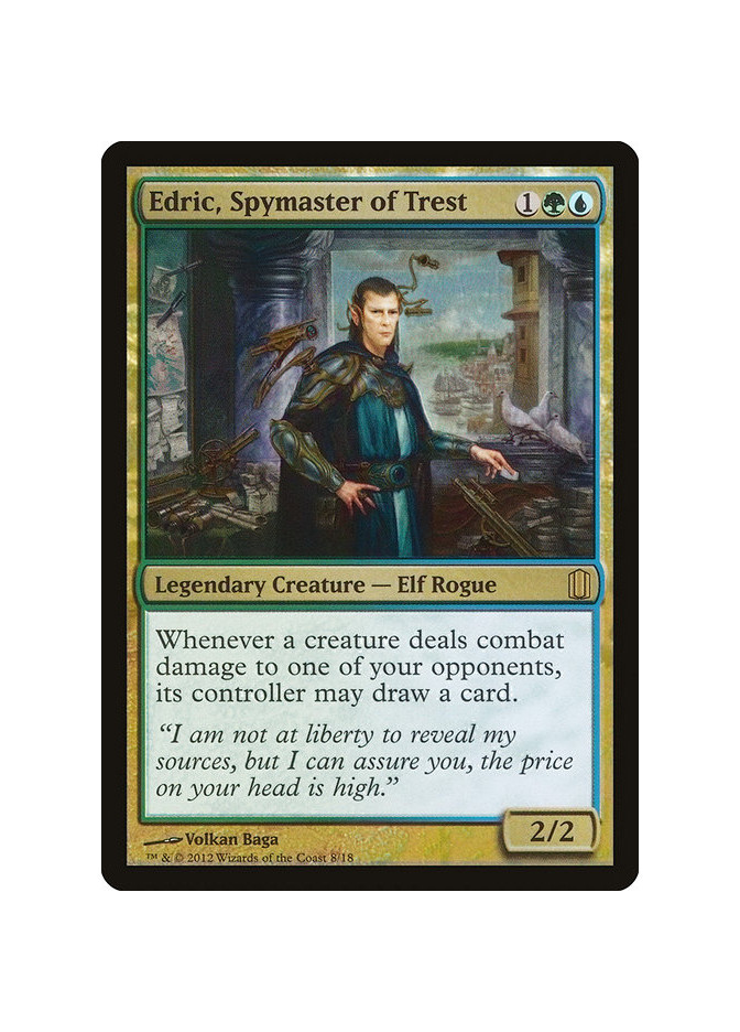 Edric, Spymaster of Trest - Foil