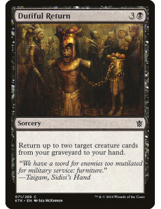 Dutiful Return - Foil