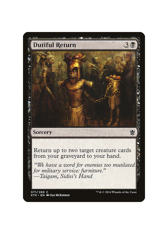 Dutiful Return - Foil