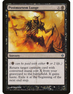Postmortem Lunge - Foil