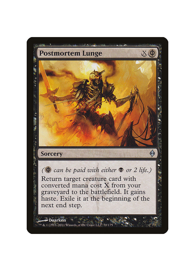 Postmortem Lunge - Foil