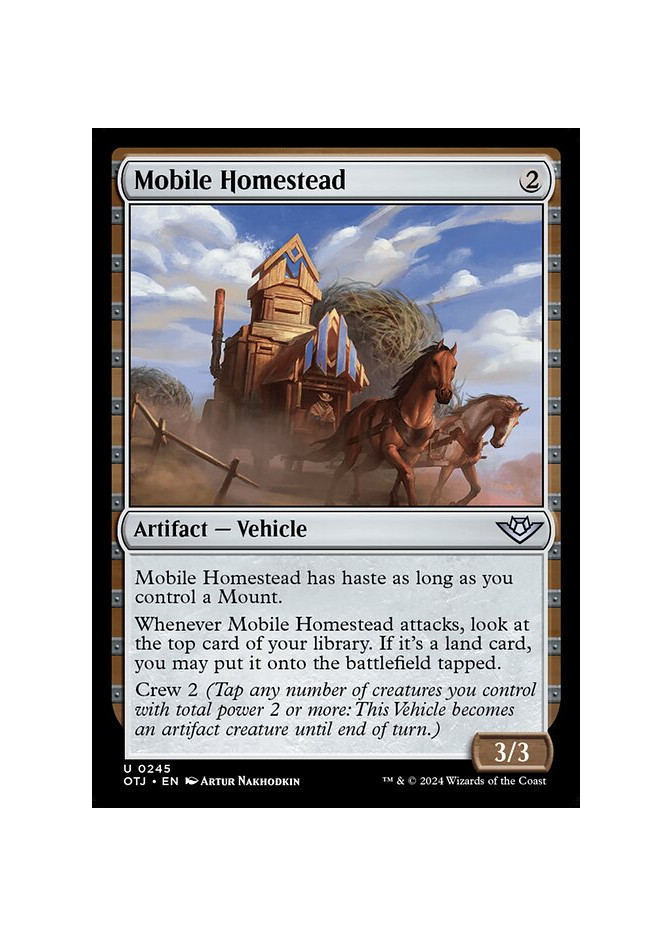 Mobile Homestead - Foil