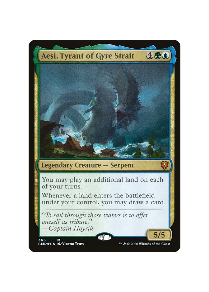 Aesi, Tyrant of Gyre Strait - Foil