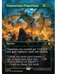 Preposterous Proportions - Foil