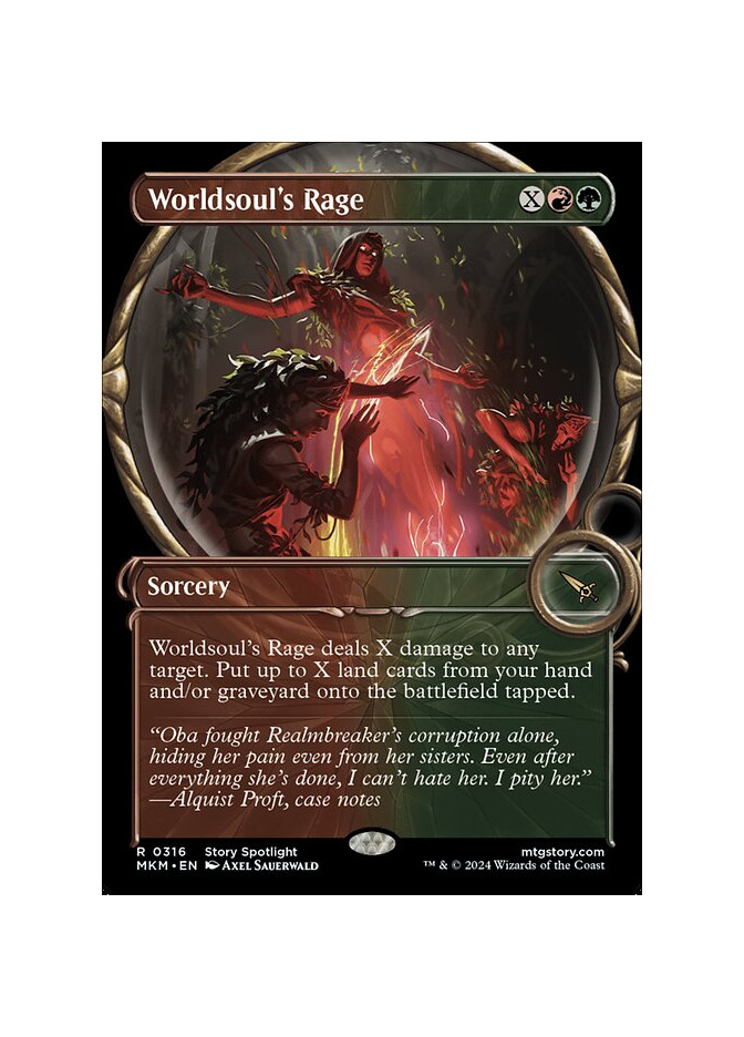 Worldsoul's Rage - Foil