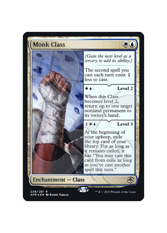 Monk Class - Foil