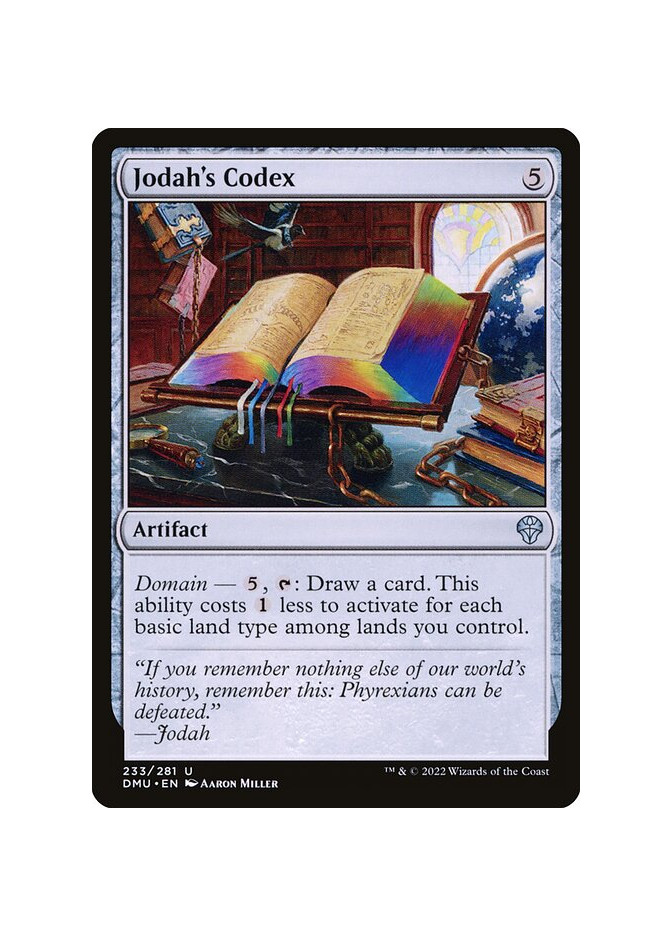 Jodah's Codex - Foil