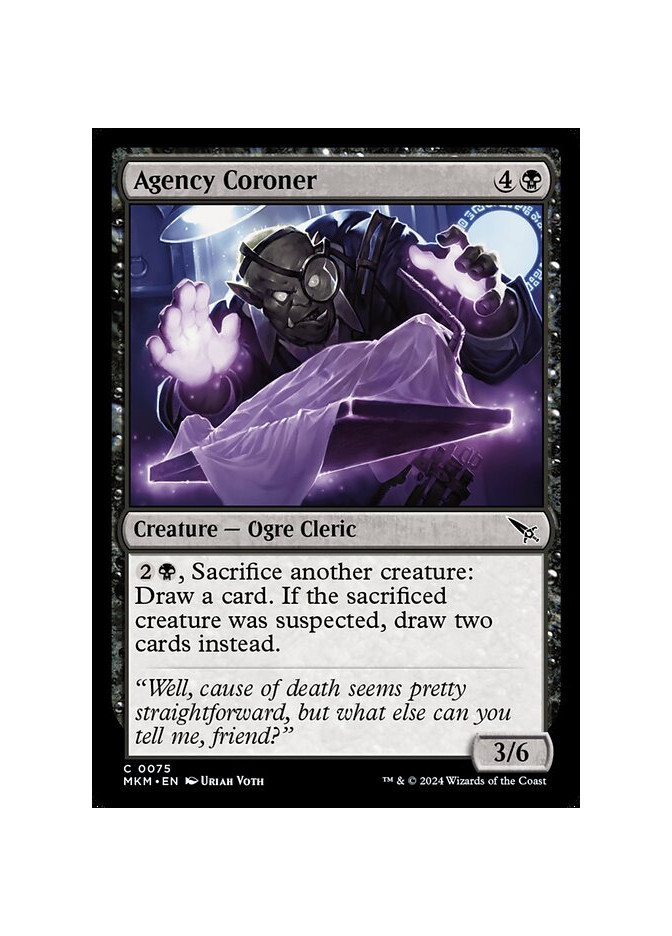 Agency Coroner - Foil