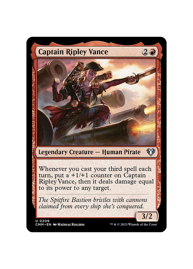 Captain Ripley Vance - Foil