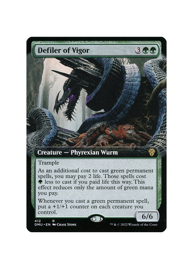 Defiler of Vigor - Foil