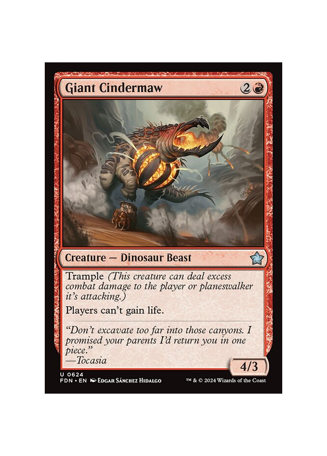 Giant Cindermaw