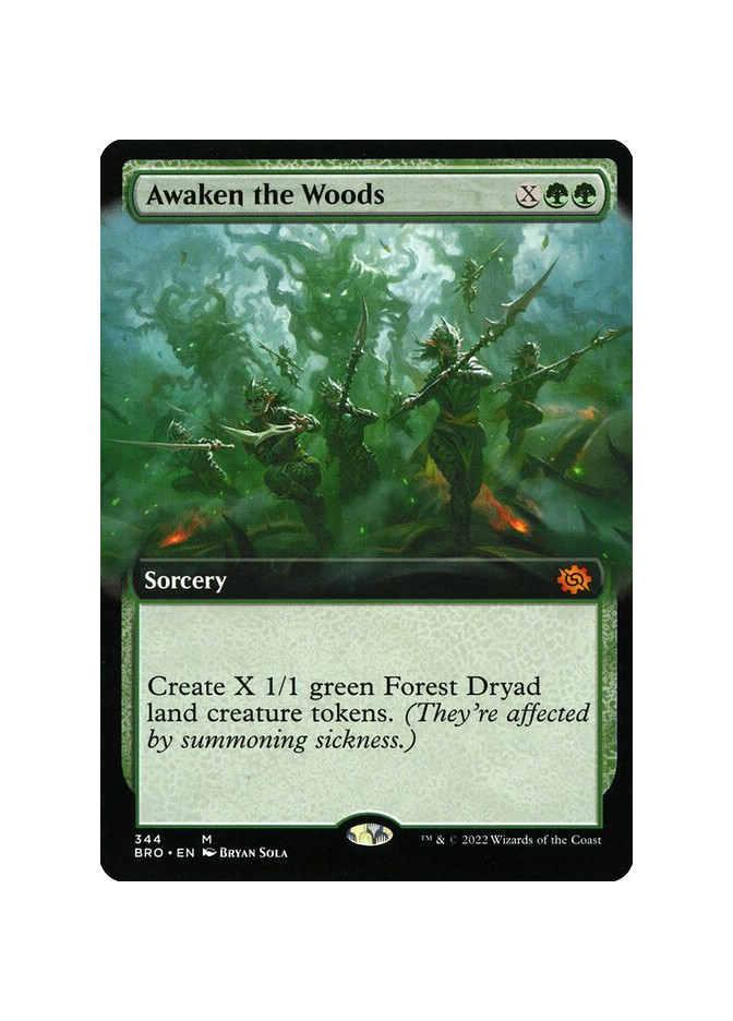 Awaken the Woods - Foil