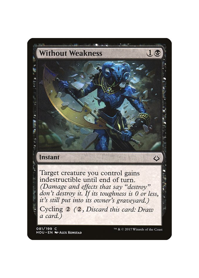 Without Weakness - Foil